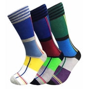Womens 3 Pairs Truly Beautiful Comfortable Durable Soft Novelty Socks LNVT004-3P One SizeAssorted