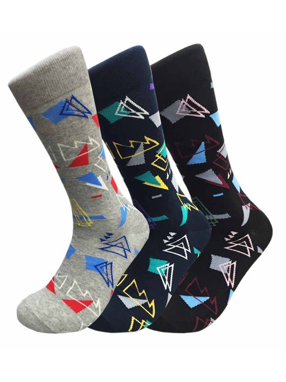 Women's 3 Pairs Truly Beautiful Comfortable Durable Soft Novelty Socks LNVT005-3P One SizeRandom