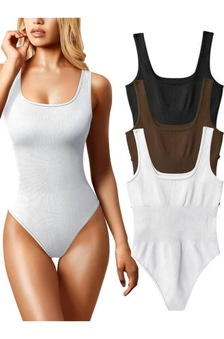 トップス aclent String rib tank bodysuit トップス aclent String rib tank bodysuit The Ali Ribbed