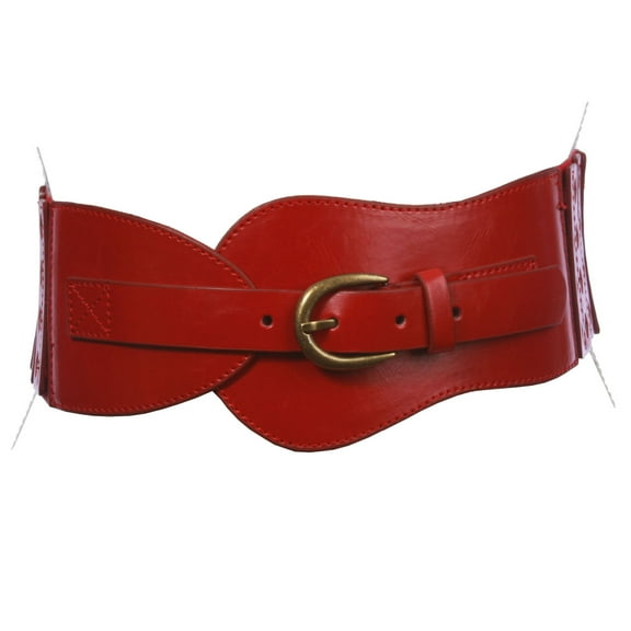 Women's 3" Wide High Waist Fashion Stretch Belt