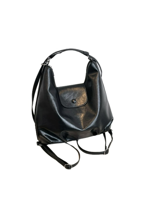 Women's 3-in-1 Convertible Backpack Purse Lightweight Vegan Leather Shoulder Bag Crossbody Small Travel Handbag for Daily Commuting Work Essentials