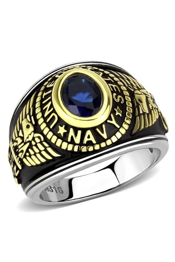 US Navy Gold Rings Jewelry Collection for Military Pride