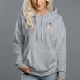 thumbnail image 1 of Women's 330g 100% Cotton Cartoon Fruit Pattern Hoodie, 1 of 16