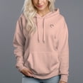thumbnail image 1 of Women's 330g 100% Cotton Heart Graphic Hoodie, 1 of 16