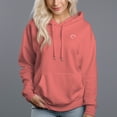thumbnail image 1 of Women's 330g 100% Cotton Heart Graphic Hoodie, 1 of 16