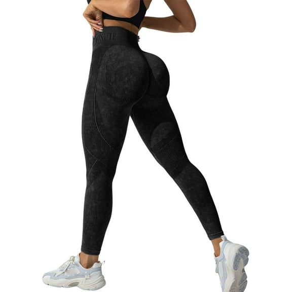 Women's 3D Compression Slimming Leggings - High Waist Seamless Push Up Pants for Yoga - S-XL Sizes