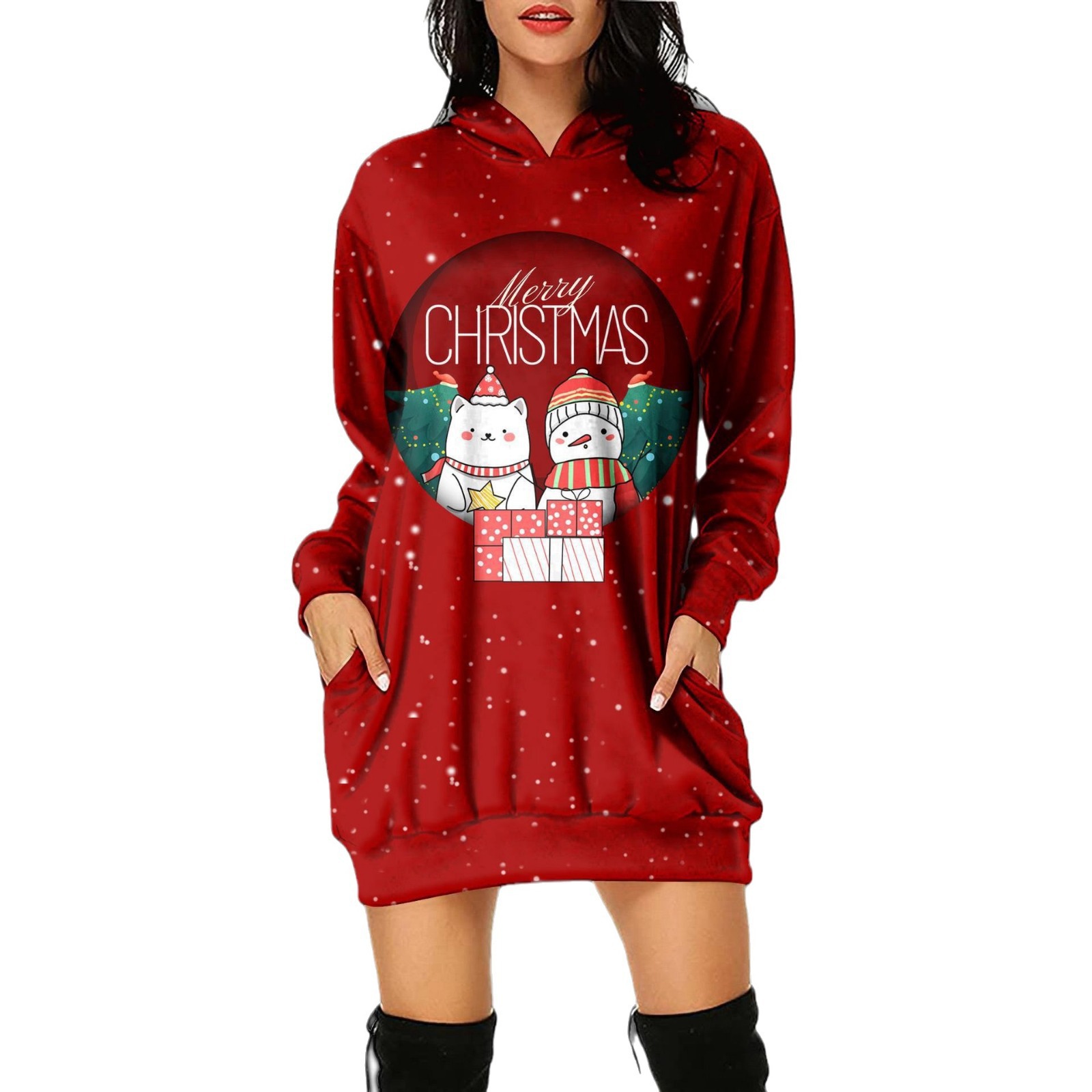Halloween FunnyStylish Punk Style Digital Print jacket 3D casual sweatshirt Hoodie