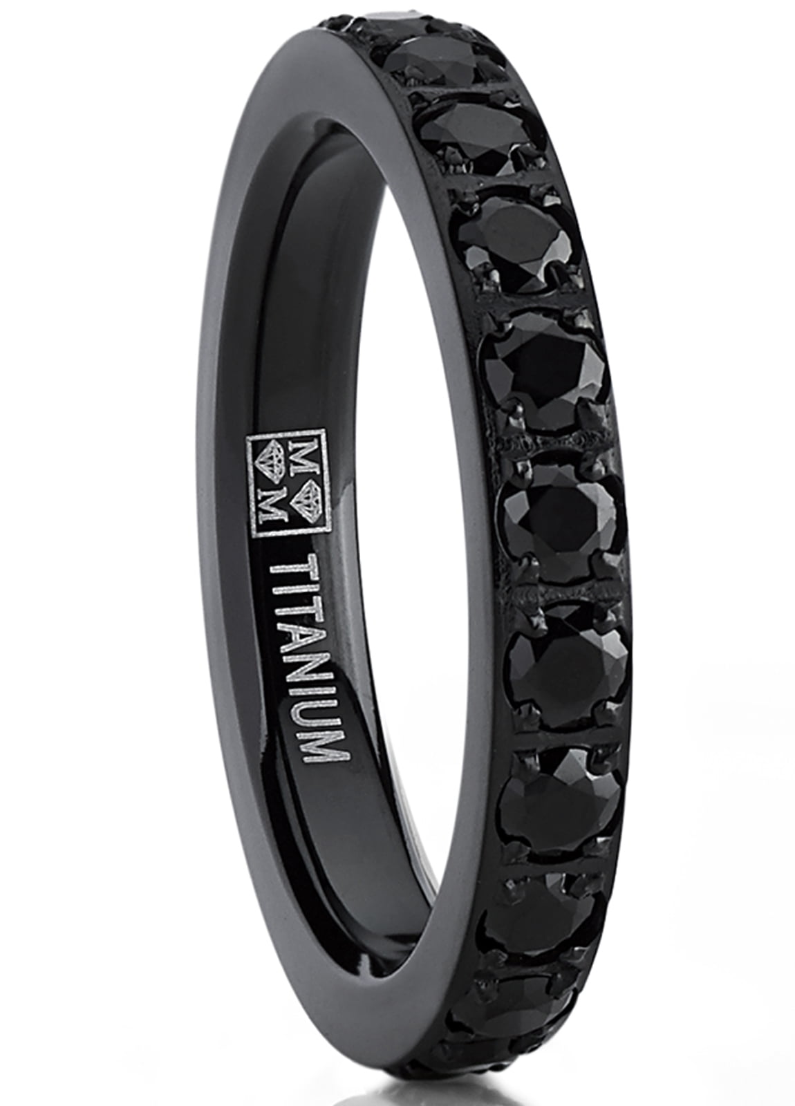 Titanium wedding shop bands for women