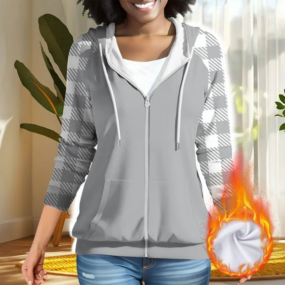 Women's 3X Zip Hoodie Raglan Sleeve Half Zip Pocket Hooded Sweatshirt Cozy