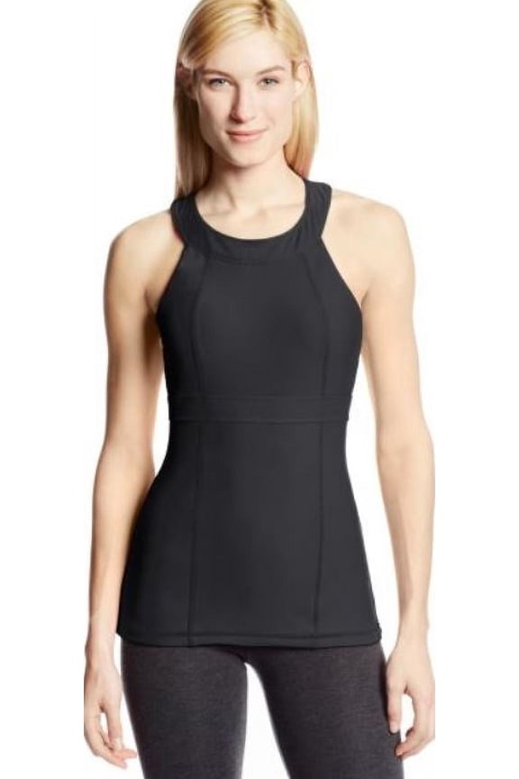 Women's 4006 Essentials Hi Neck Miraslim Built In Bra Tank