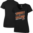 thumbnail image 1 of Women's '47 Black Cincinnati Bengals Team Regional Ultra Rival V-Neck T-Shirt, 1 of 3