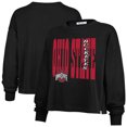 thumbnail image 1 of Women's '47  Black Ohio State Buckeyes Stacked Sydney Long Sleeve T-Shirt, 1 of 3