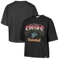 thumbnail image 1 of Women's '47  Black San Antonio Spurs Vibe Check Reed City T-Shirt, 1 of 3