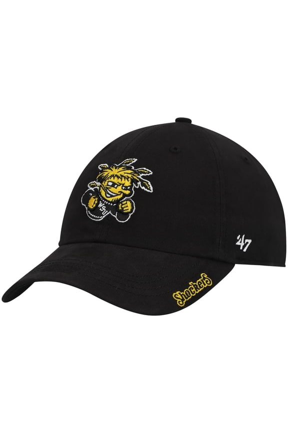 Women's '47 Black Wichita State Shockers Miata Clean Up Adjustable Hat