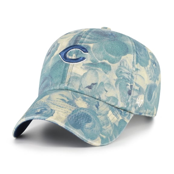 Women's '47  Blue Cincinnati Reds Gardenia Clean Up Adjustable Hat