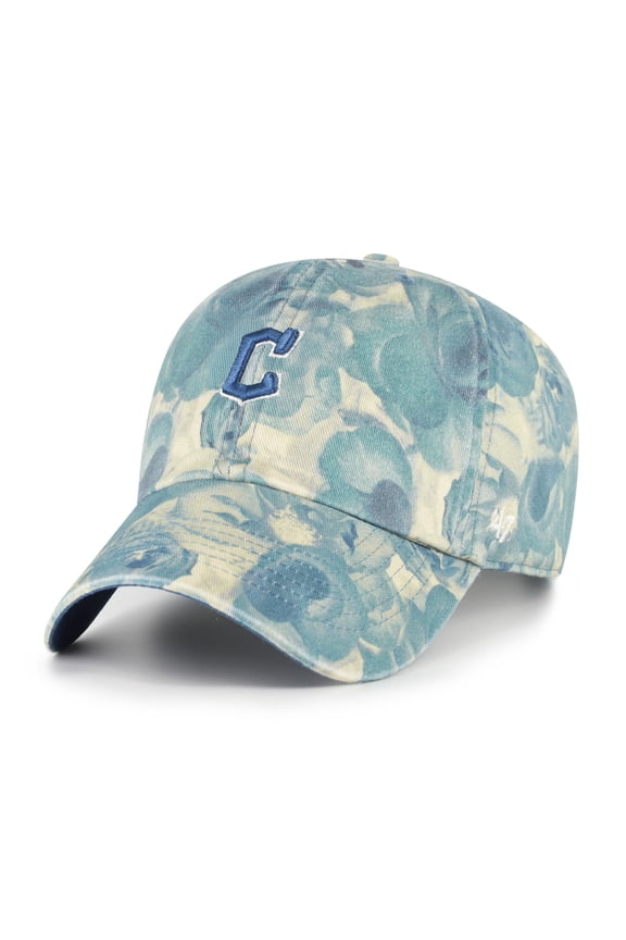Women's '47 Blue Cleveland Guardians Gardenia Clean Up Adjustable Hat