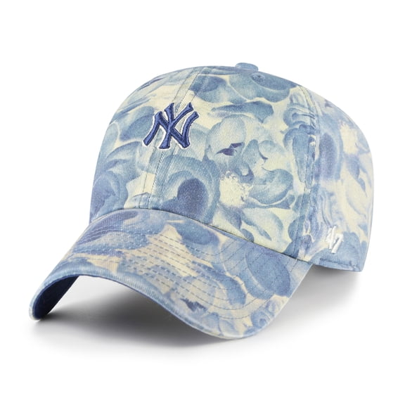 Women's '47 Blue New York Yankees Gardenia Clean Up Adjustable Hat