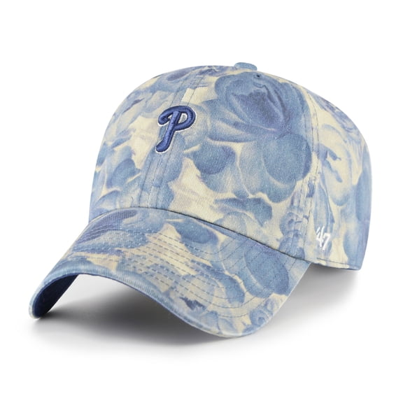 Women's '47 Blue Philadelphia Phillies Gardenia Clean Up Adjustable Hat