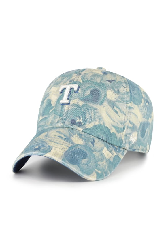 Women's '47  Blue Texas Rangers Gardenia Clean Up Adjustable Hat