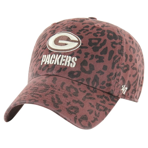 Women's '47 Brown Green Bay Packers Tawny Clean Up Adjustable Hat