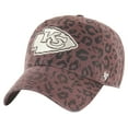 thumbnail image 1 of Women's '47  Brown Kansas City Chiefs Tawny Clean Up Adjustable Hat, 1 of 2