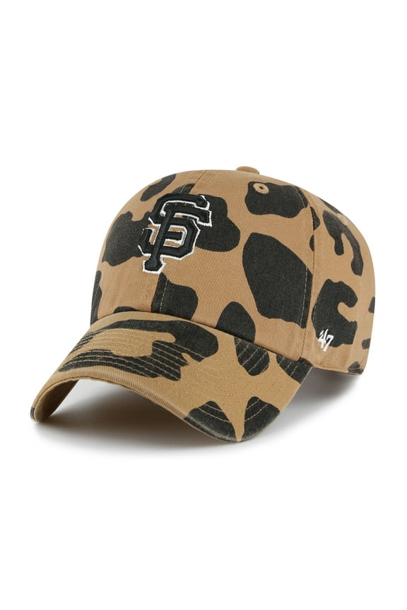 Women's '47 Brown San Francisco Giants Rosette Clean Up Adjustable Hat