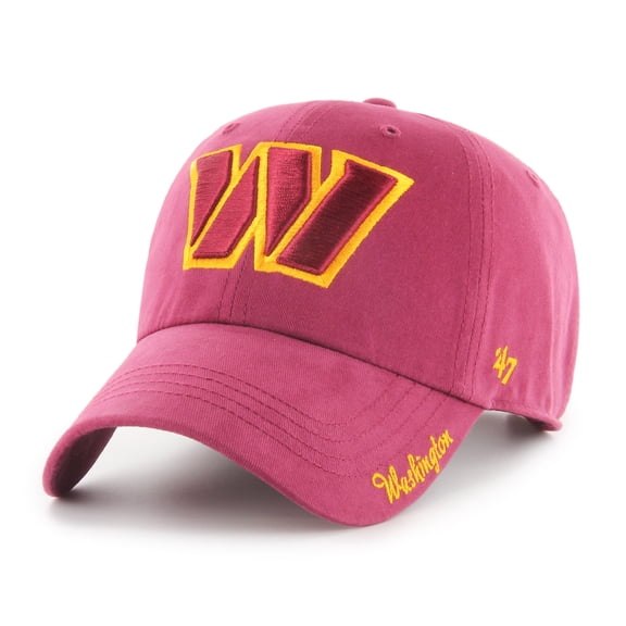 Women's '47 Burgundy Washington Commanders Miata Clean Up Adjustable Hat