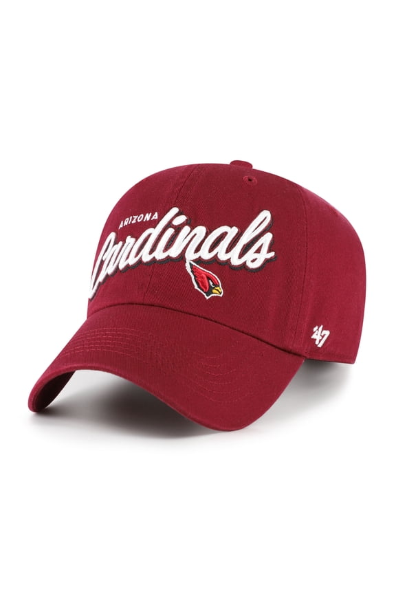 Women's '47  Cardinal Arizona Cardinals Ariana Clean Up Adjustable Hat