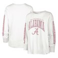 thumbnail image 1 of Women's '47 Cream Alabama Crimson Tide Statement SOA 3-Hit Long Sleeve T-Shirt, 1 of 3