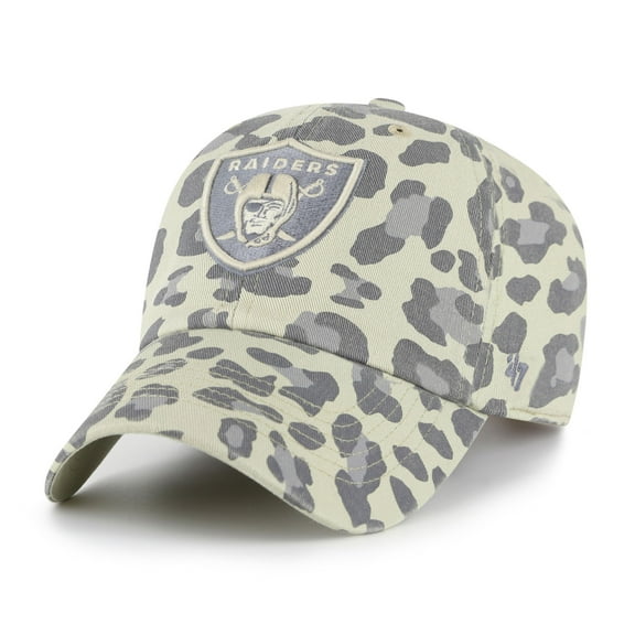 Women's '47  Gray Las Vegas Raiders Bagheera Clean Up Adjustable Hat