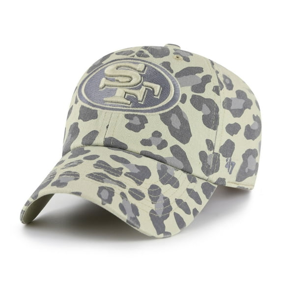Women's '47  Gray San Francisco 49ers Bagheera Clean Up Adjustable Hat