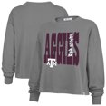 thumbnail image 1 of Women's '47  Gray Texas A&M Aggies Stacked Sydney Long Sleeve T-Shirt, 1 of 3