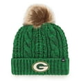 thumbnail image 1 of Women's '47 Green Green Bay Packers Meeko Cuffed Knit Hat with Pom, 1 of 2