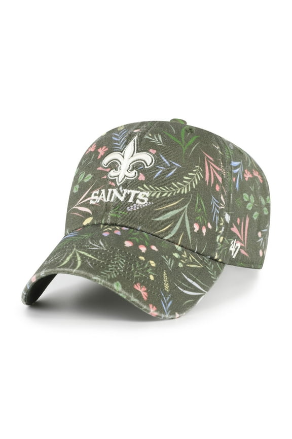 Women's '47  Green New Orleans Saints Verbena Clean Up Adjustable Hat