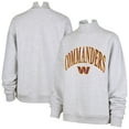thumbnail image 1 of Women's '47 Heather Gray Washington Commanders Vantage Mock Neck Pullover Sweatshirt, 1 of 3