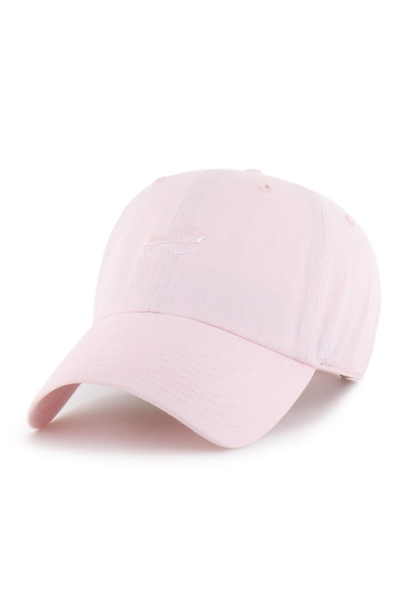 Women's '47 Light Pink Buffalo Bills Base Runner Ballpark Clean Up Adjustable Hat