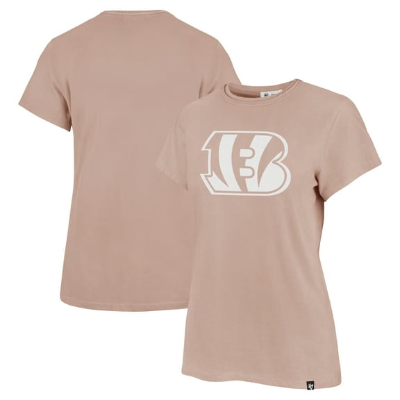 Women's '47 Light Pink Cincinnati Bengals Premier Frankie T-Shirt