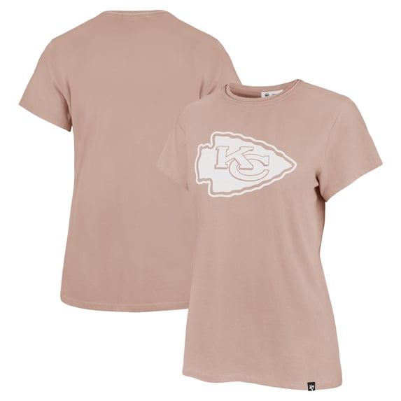 Women's '47 Light Pink Kansas City Chiefs Premier Frankie T-Shirt