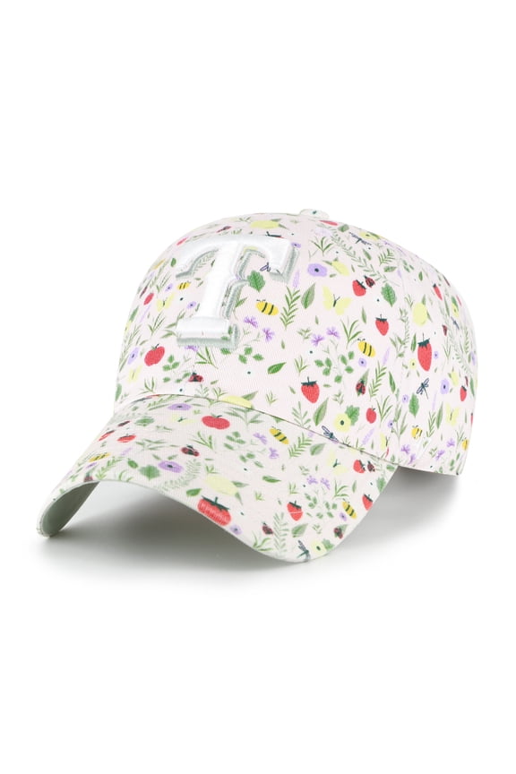 Women's '47 Light Pink Texas Rangers Posey Clean Up Adjustable Hat