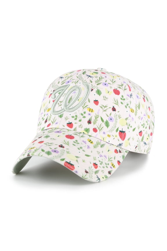 Women's '47 Light Pink Washington Nationals Posey Clean Up Adjustable Hat