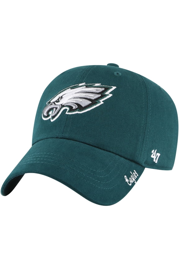 Women's '47 Midnight Green Philadelphia Eagles Miata Clean Up Adjustable Hat