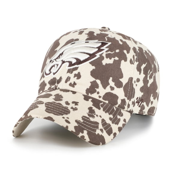 Women's '47 Natural Philadelphia Eagles Bessie Clean Up Adjustable Hat