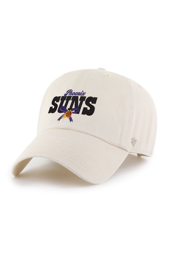 Women's '47 Natural Phoenix Suns Bow Stack Clean Up Adjustable Hat