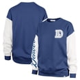 thumbnail image 1 of Women's '47  Navy Denver Broncos Double Header Rise Andie Pullover Sweatshirt, 1 of 3