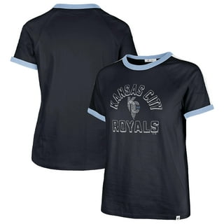  Nike Women's Kansas City Royals Light Blue Tri-Blend 3/4-Sleeve  Raglan T-Shirt (Small) : Sports & Outdoors