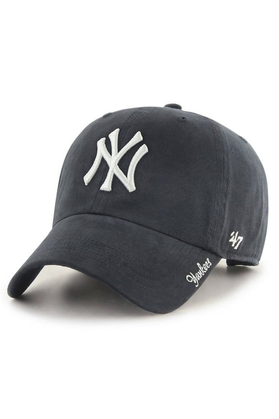 Women's '47 Navy New York Yankees Team Miata Clean Up Adjustable Hat