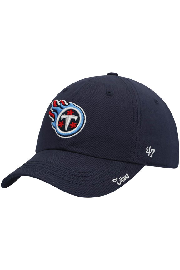 Women's '47 Navy Tennessee Titans Miata Clean Up Adjustable Hat