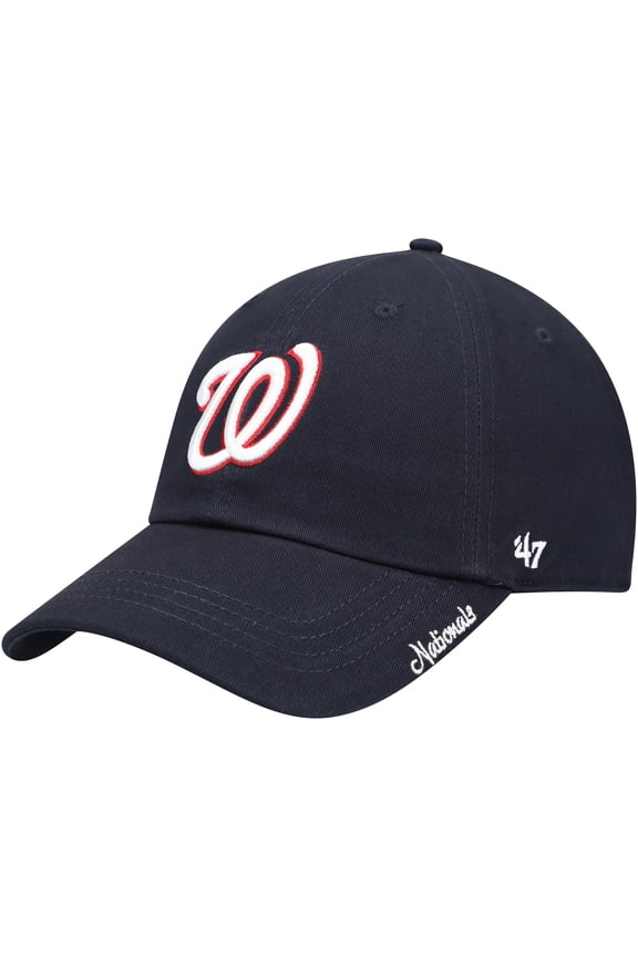 Women's '47 Navy Washington Nationals Team Miata Clean Up Adjustable Hat
