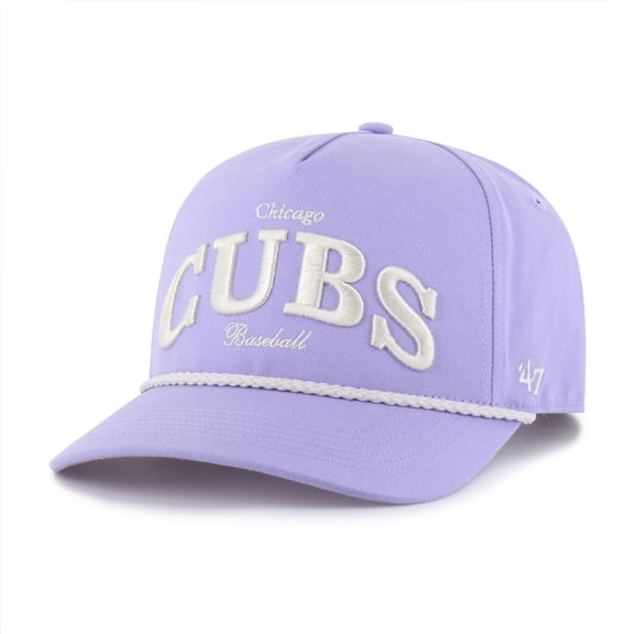 Women's '47 Purple Chicago Cubs Gelato Hitch Rope Adjustable Hat