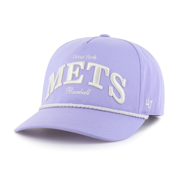 Women's '47 Purple New York Mets Gelato Hitch Rope Adjustable Hat